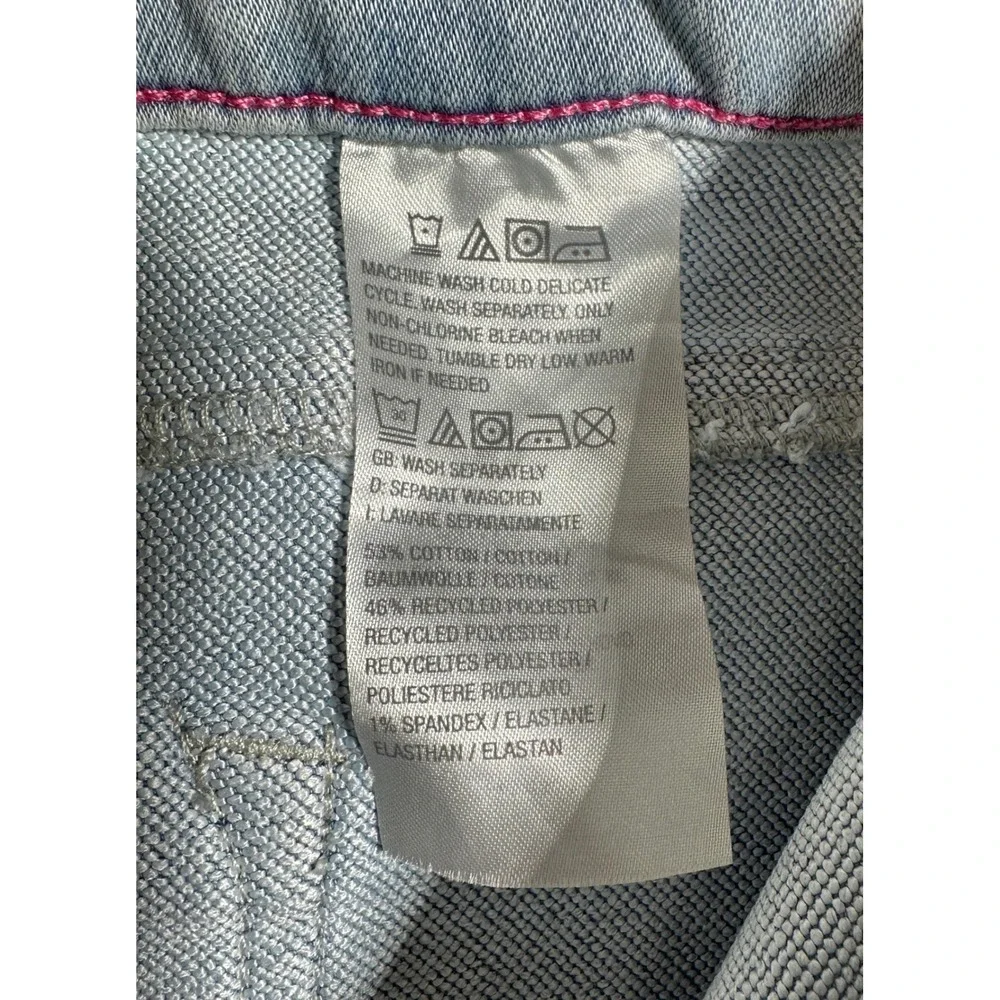 Isaac Mizrahi Live Divine Denim Womens Jeans Elastic Waist Pull On Pants Sz 28WP